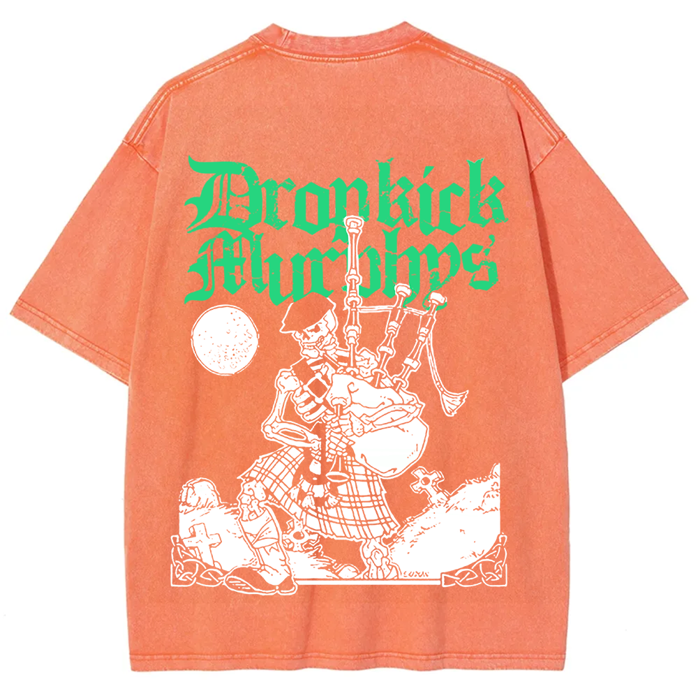 Dropkick Murphys Band Washed t-Shirt