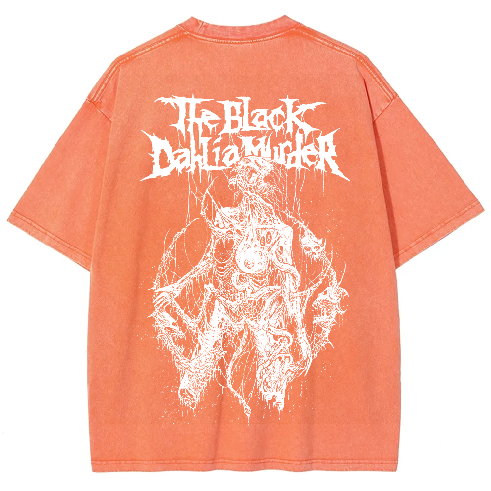 Unisex Vintage The Black Dahila Zombie t-Shirt