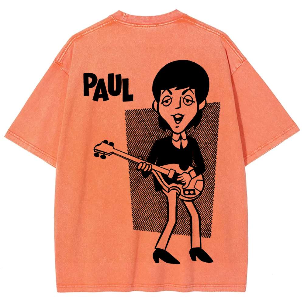 Paul McCartney Musicians Washed t-Shirt