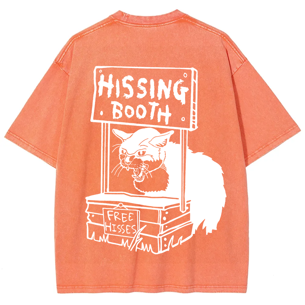 Unisex Cat pattern print t-Shirt