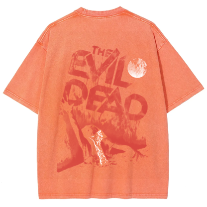 Unisex Vintage Washed  Evil Dead t-Shirt