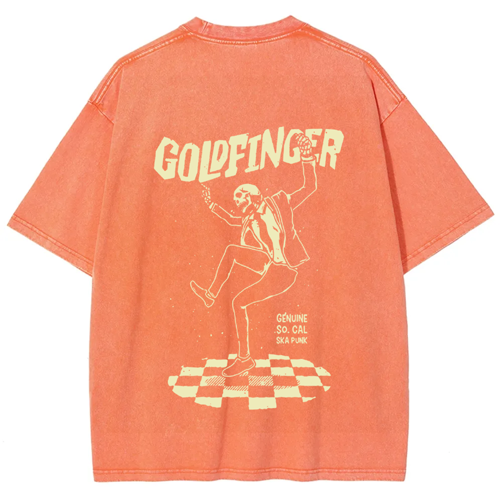 Unisex Vintage Goldfinger Band t-Shirt