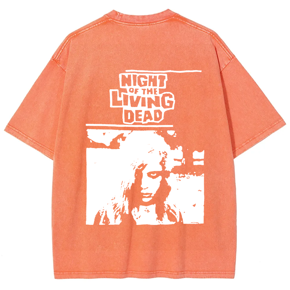 Unisex Vintage  Night of the living dead 1990 horror movie t-Shirt