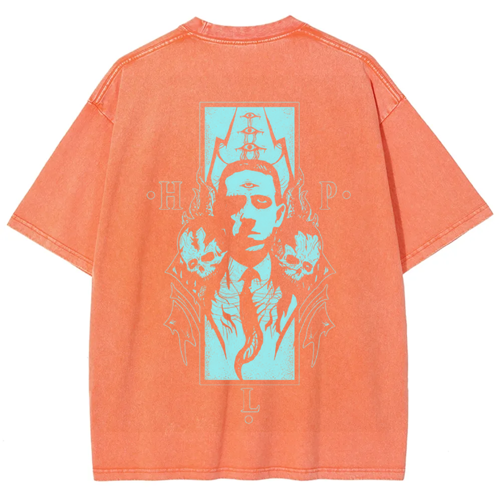 Unisex Vintage H.P. Lovecraft Celebrities  t-Shirt