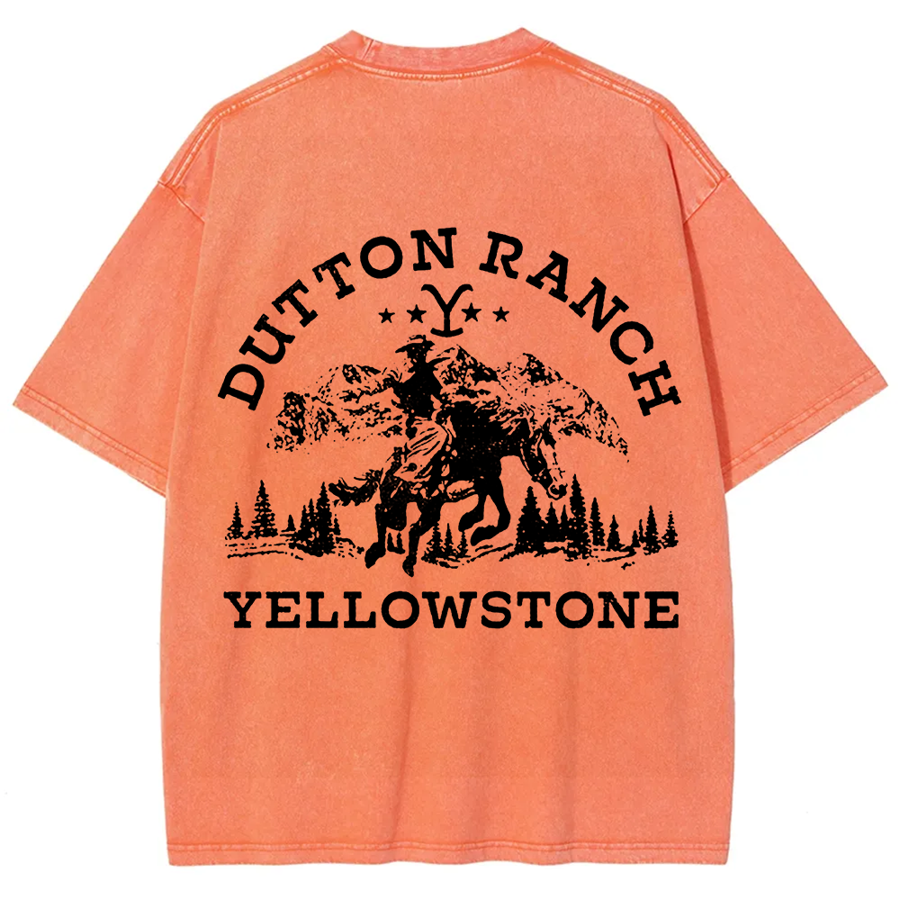 Unisex Vintage Yellowstone TV Series Casual Printed t-Shirt