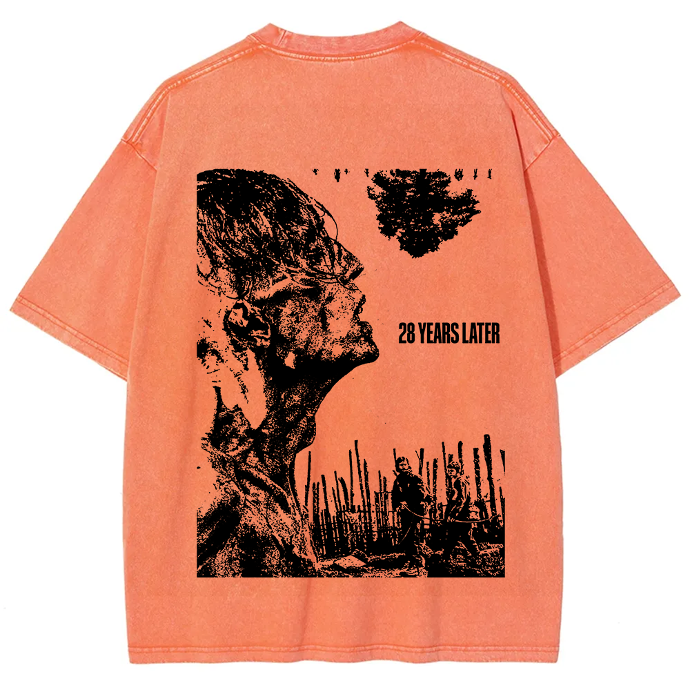 Unisex Vintage  28 years later horror movie 2025 t-Shirt