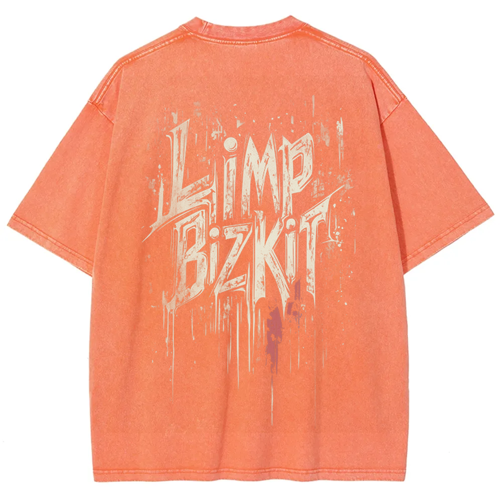 Unisex Vintage  Limp Bizkit Band  t-Shirt