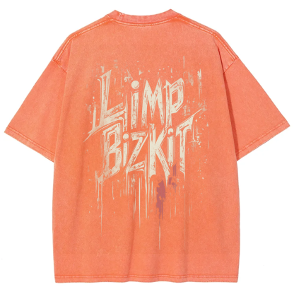 Unisex Vintage  Limp Bizkit Band  t-Shirt