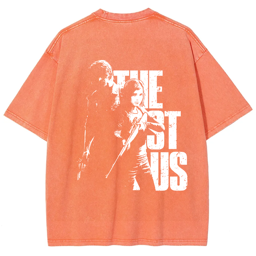 Unisex Vintage The Last of Us Horror Game Movie t-Shirt