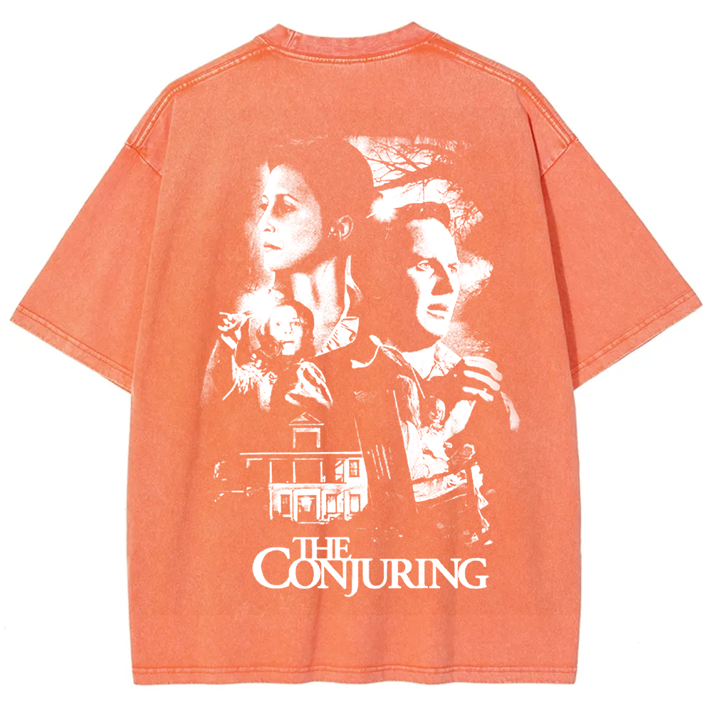 Unisex Vintage The Conjuring Horror Movie t-Shirt