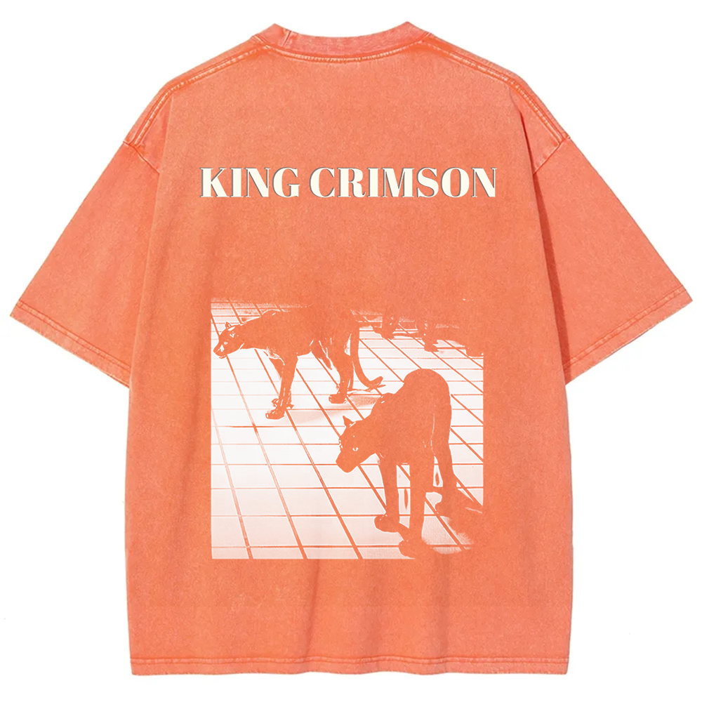 Unisex Vintage King Crimson Band t-Shirt