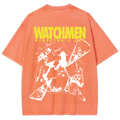 Unisex Vintage  Watchmen Crime Movie t-Shirt