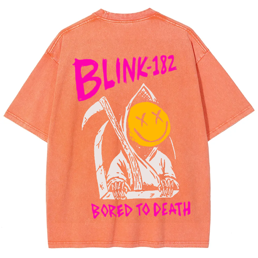 Unisex Vintage Blink 182 Band t-Shirt