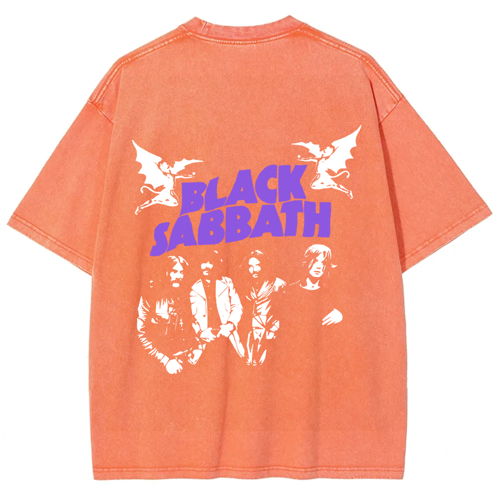 Unisex Vintage Black Sabbath Band t-Shirt