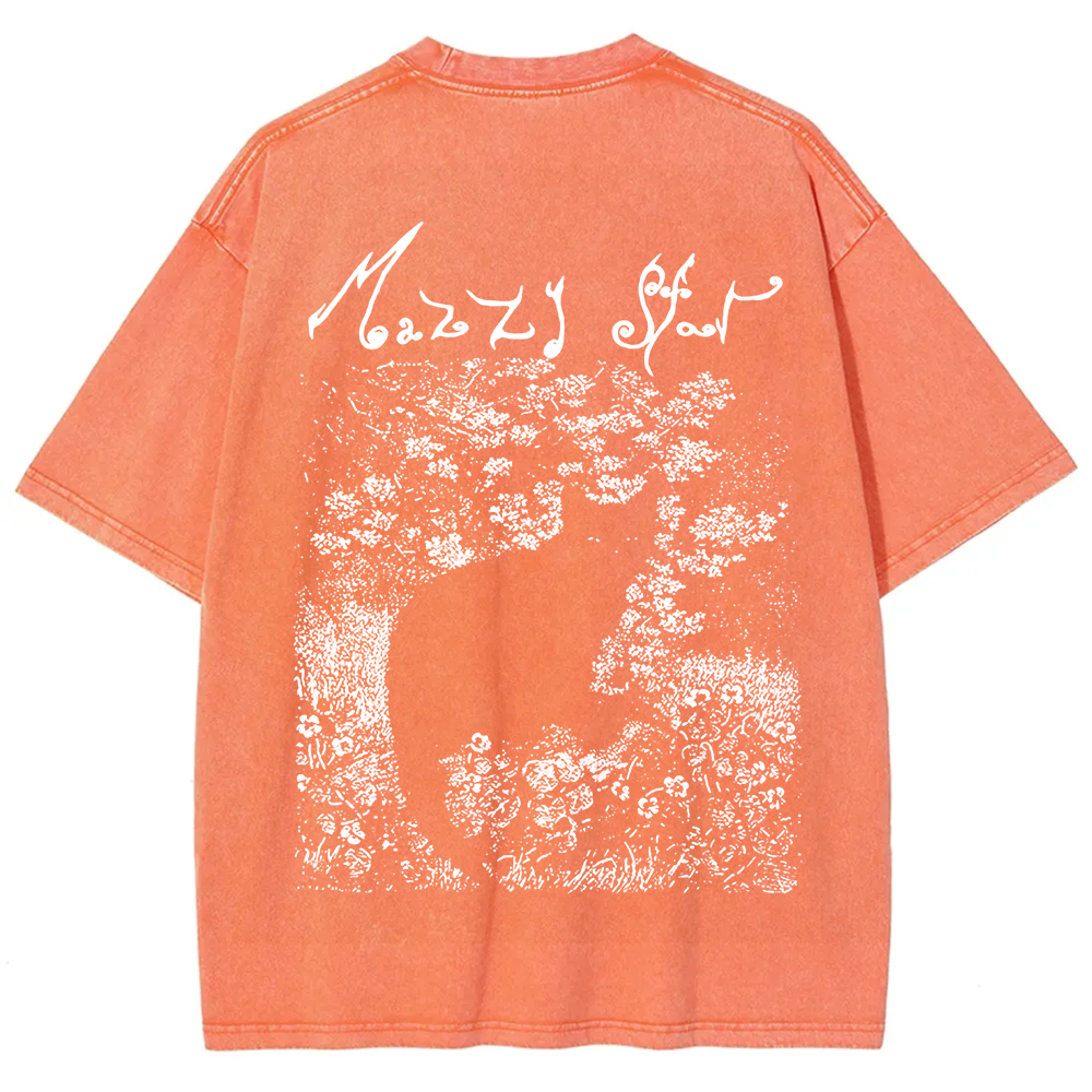 Unisex Vintage  Mazzy Star Band t-Shirt