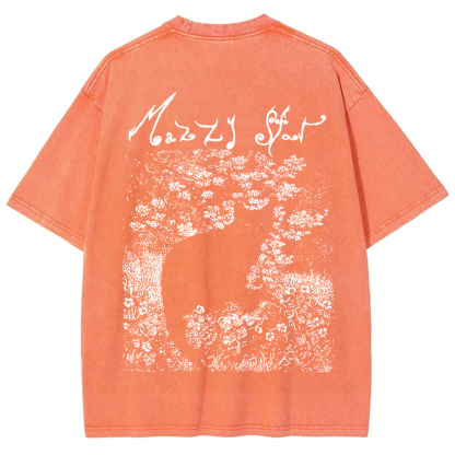 Unisex Vintage  Mazzy Star Band t-Shirt