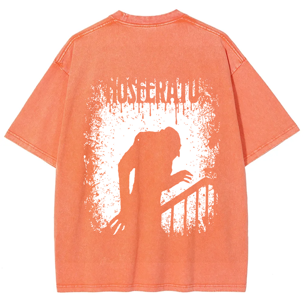 Unisex Vintage   Nosferatu 1922 Horror Movie  t-Shirt
