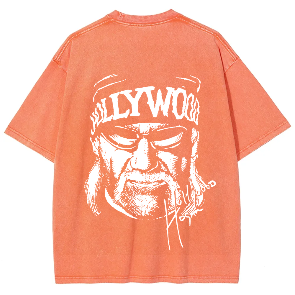 Unisex Vintage  Wrestling WCW Hollywood Hulk Hogan  t-Shirt
