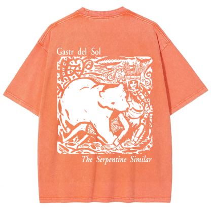 Unisex Vintage  Gastr del Sol Band  t-Shirt