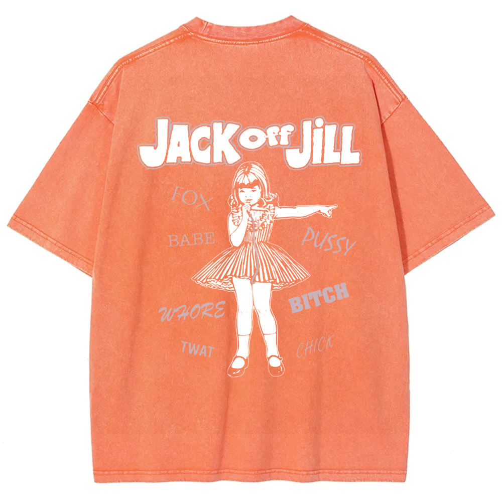 Unisex Vintage Jack Off Jill Band t-Shirt