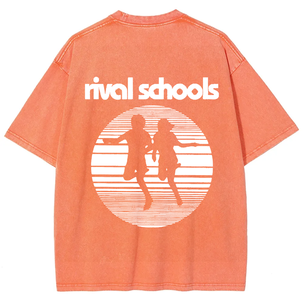 Unisex Vintage  Rival Schools Band t-Shirt