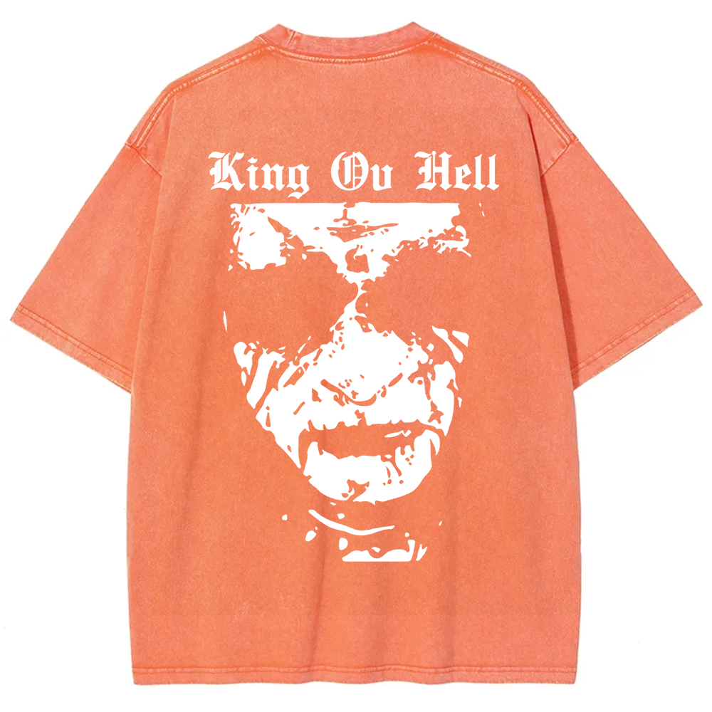 Unisex Vintage  King ov Hell Musicians t-Shirt