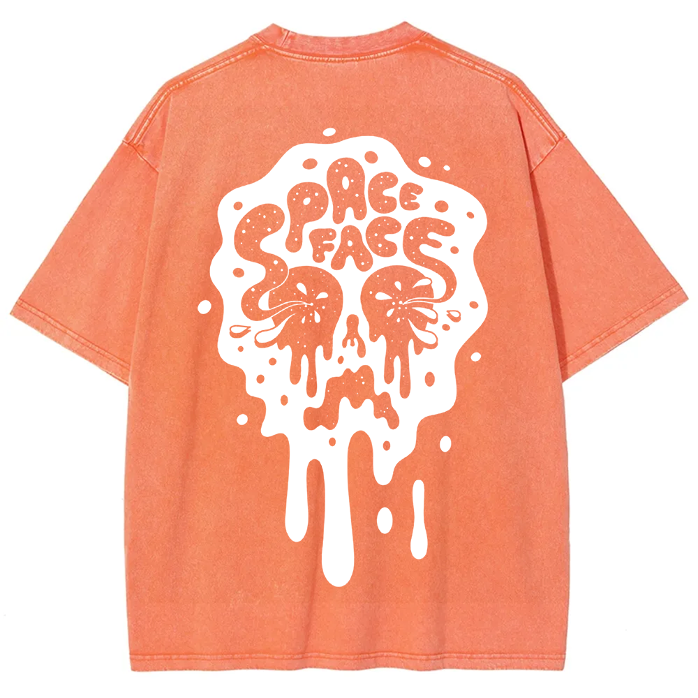 Unisex Vintage Spaceface Band  t-Shirt