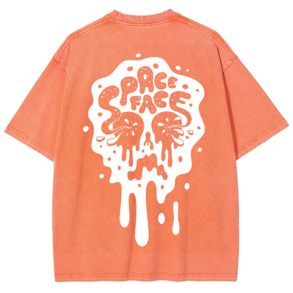 Unisex Vintage Spaceface Band  t-Shirt