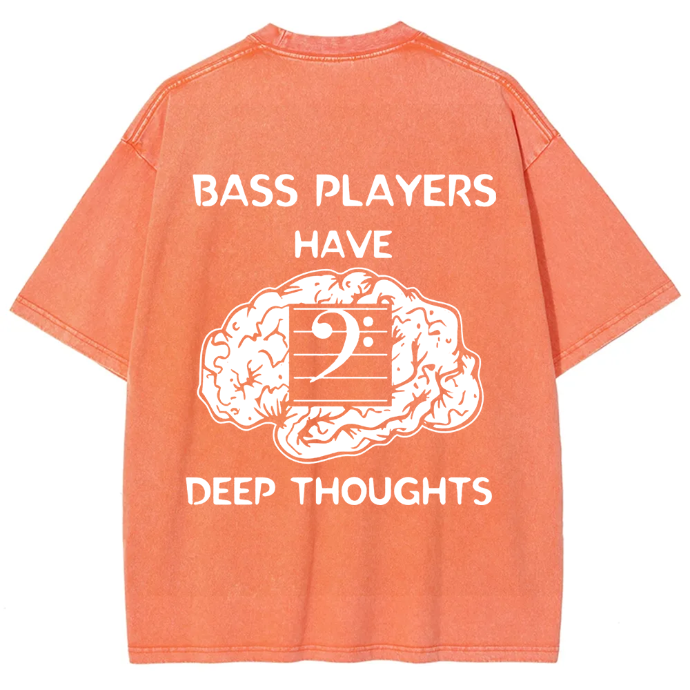 Unisex Vintage Bass Player t-Shirt