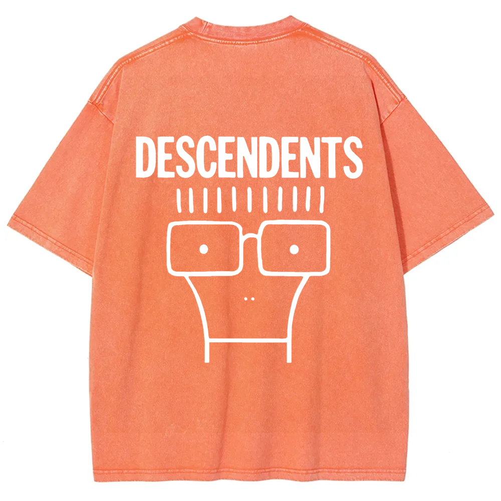 Unisex Vintage Descendents Punk Rock Band t-Shirt