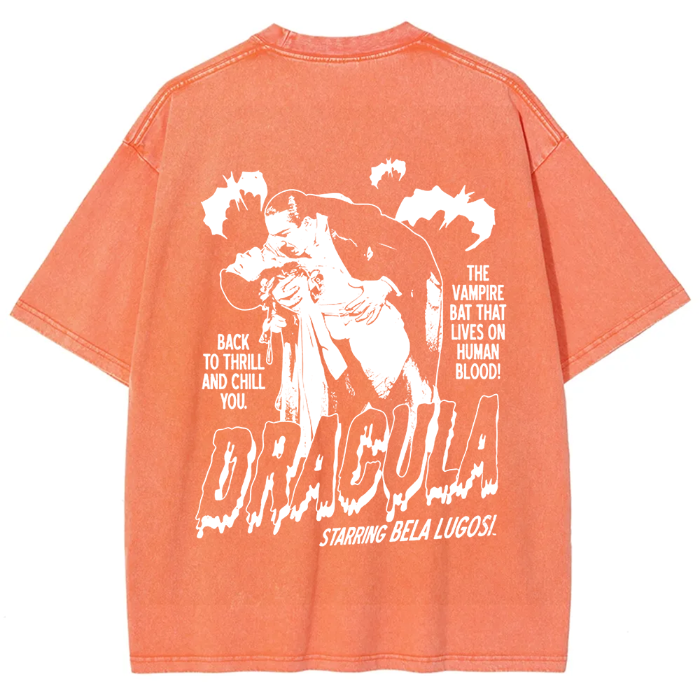 Unisex Vintage  Vampire Dracula Art t-Shirt