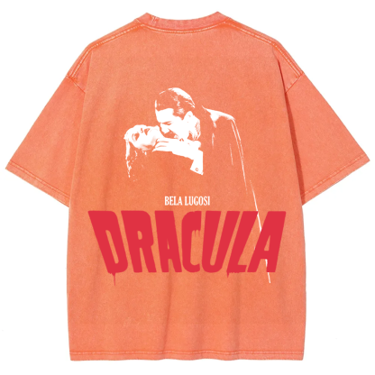 Unisex Vintage Dracula vampire horror movie t-Shirt
