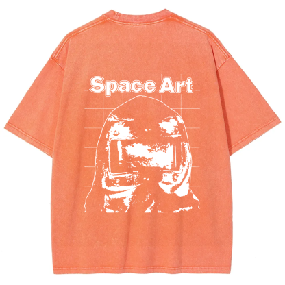 Unisex Vintage Space Art Band t-Shirt