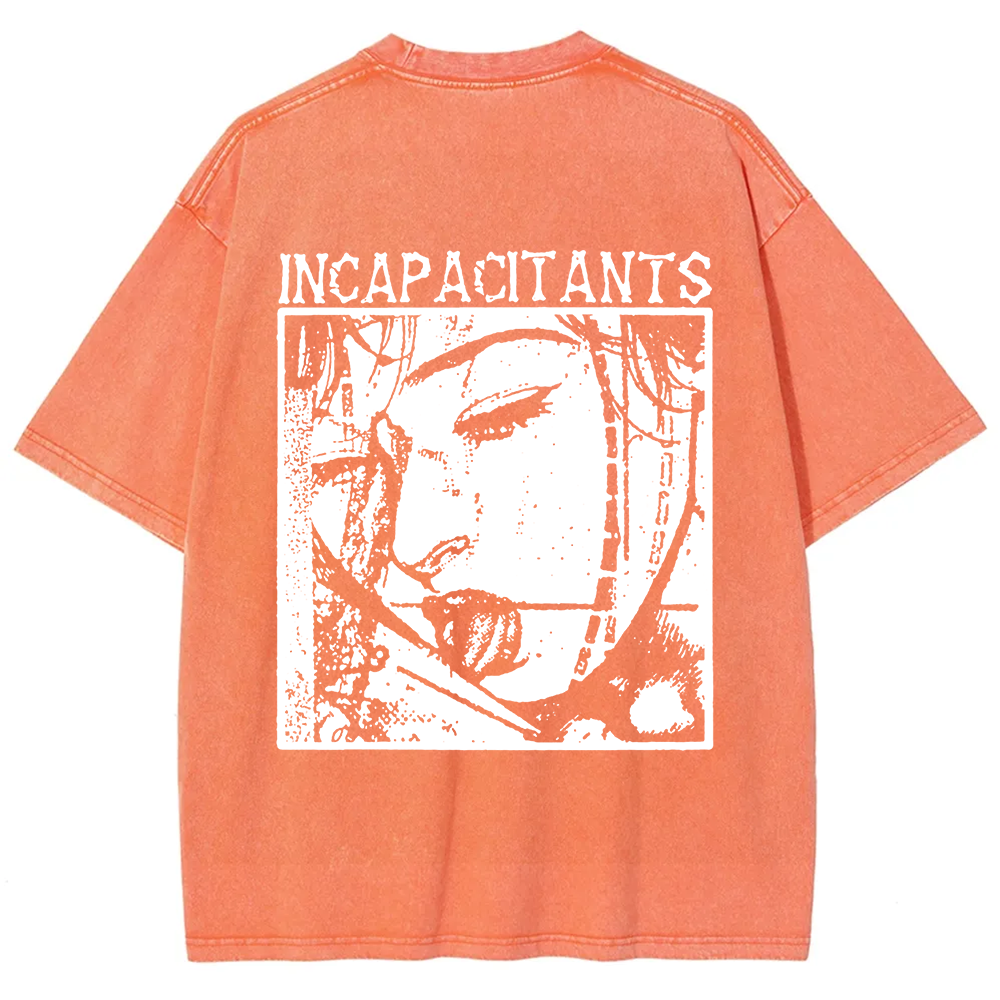 Unisex Vintage Incapacitants Band t-Shirt