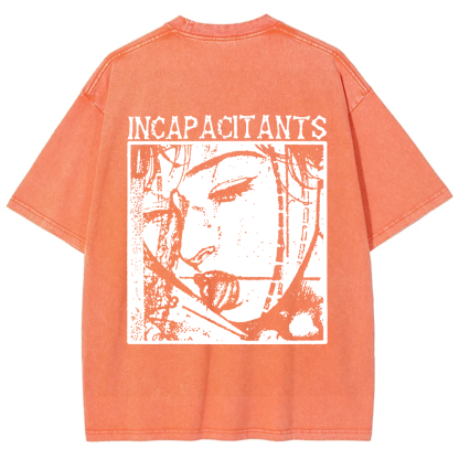 Unisex Vintage Incapacitants Band t-Shirt