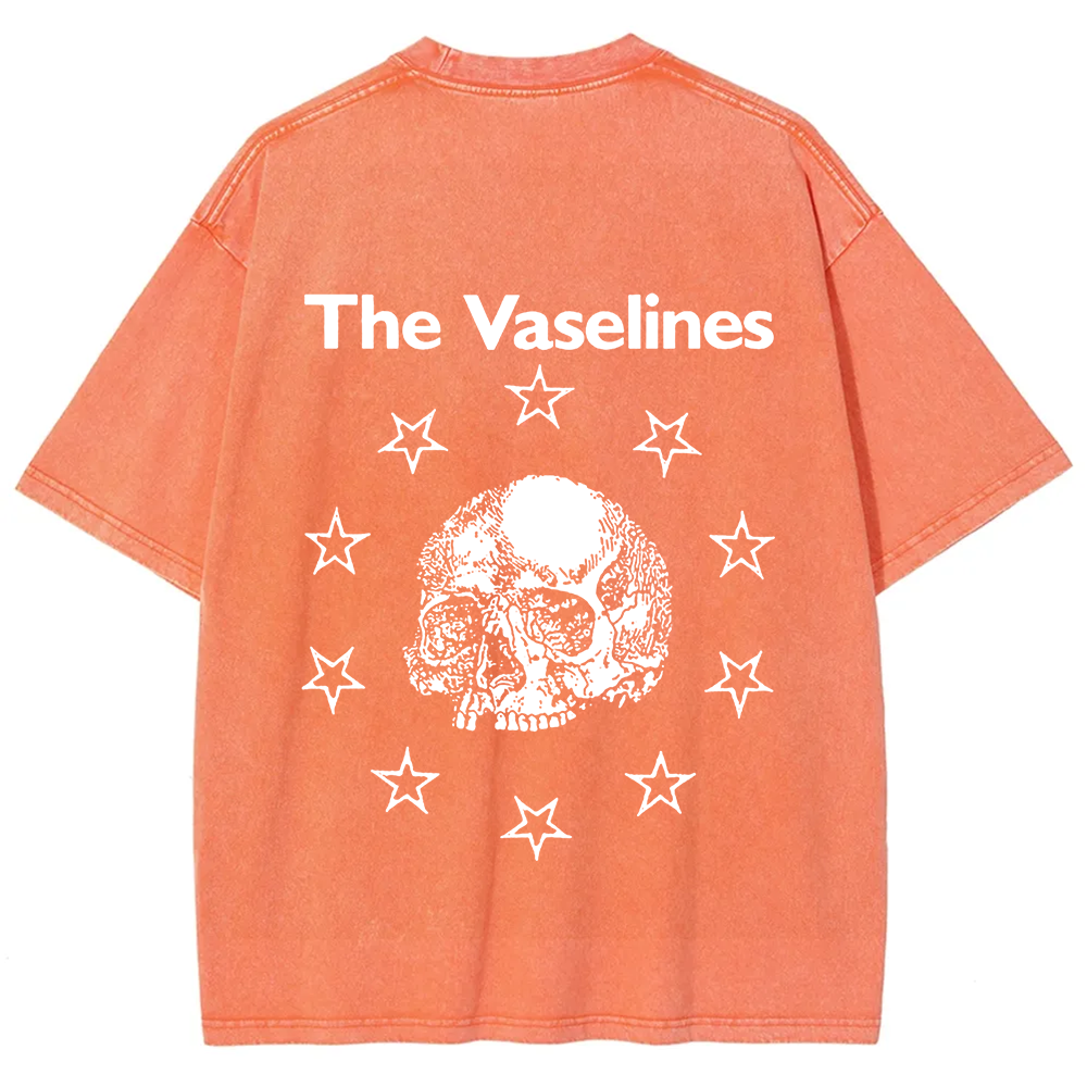 Unisex Vintage The Vaselines Rock Band  t-Shirt