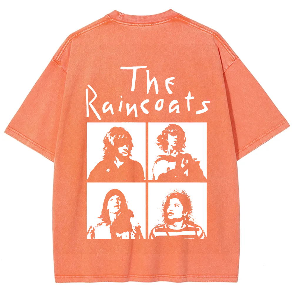 Unisex Vintage The Raincoats Punk Band t-Shirt