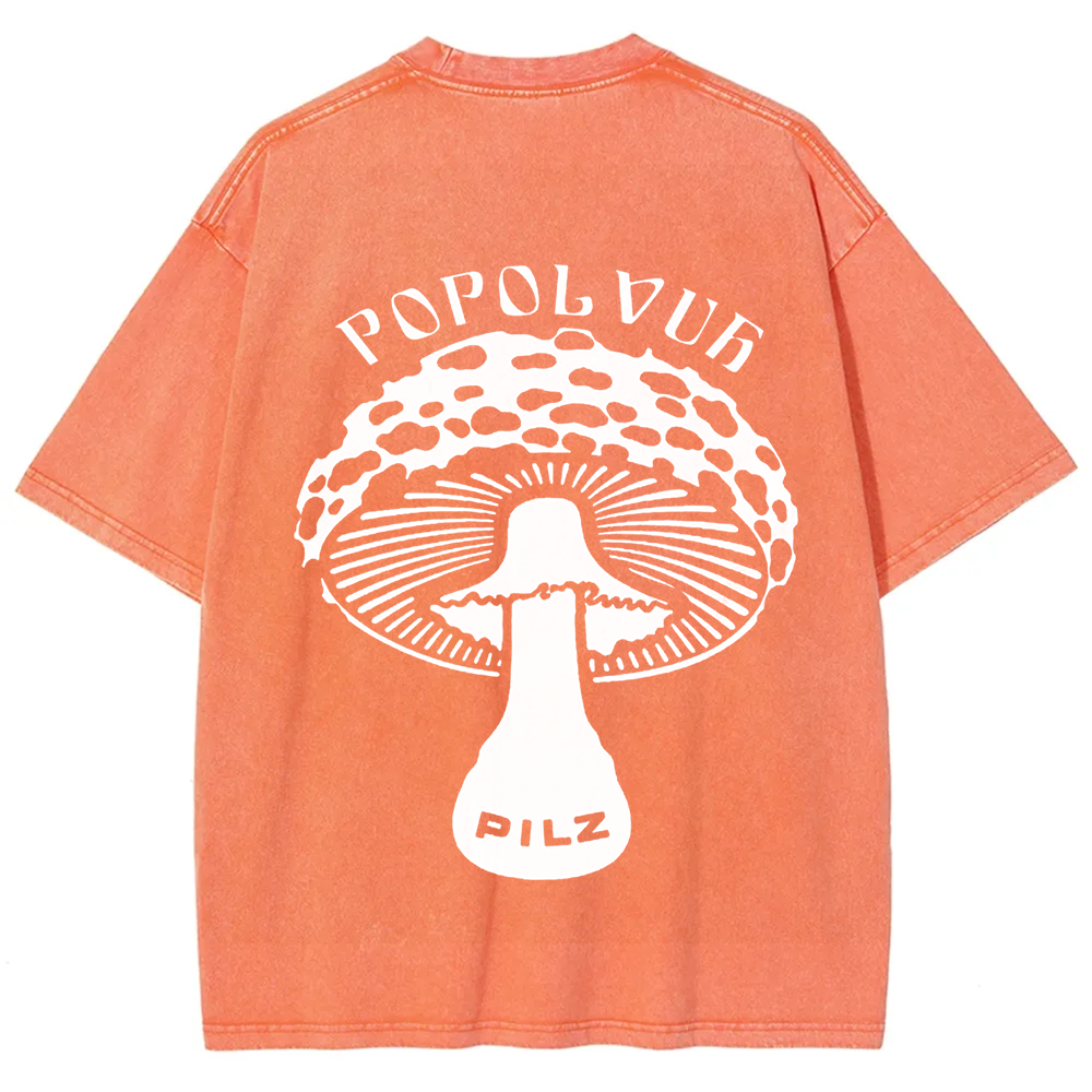Unisex Vintage  Popol Vuh Rock Band t-Shirt