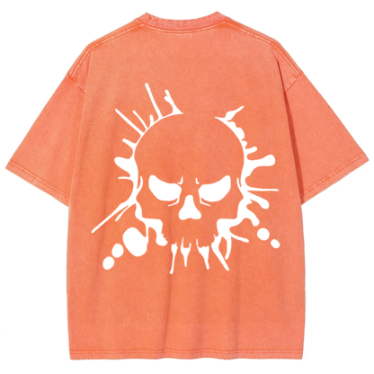 Unisex Vintage Skull Art t-Shirt