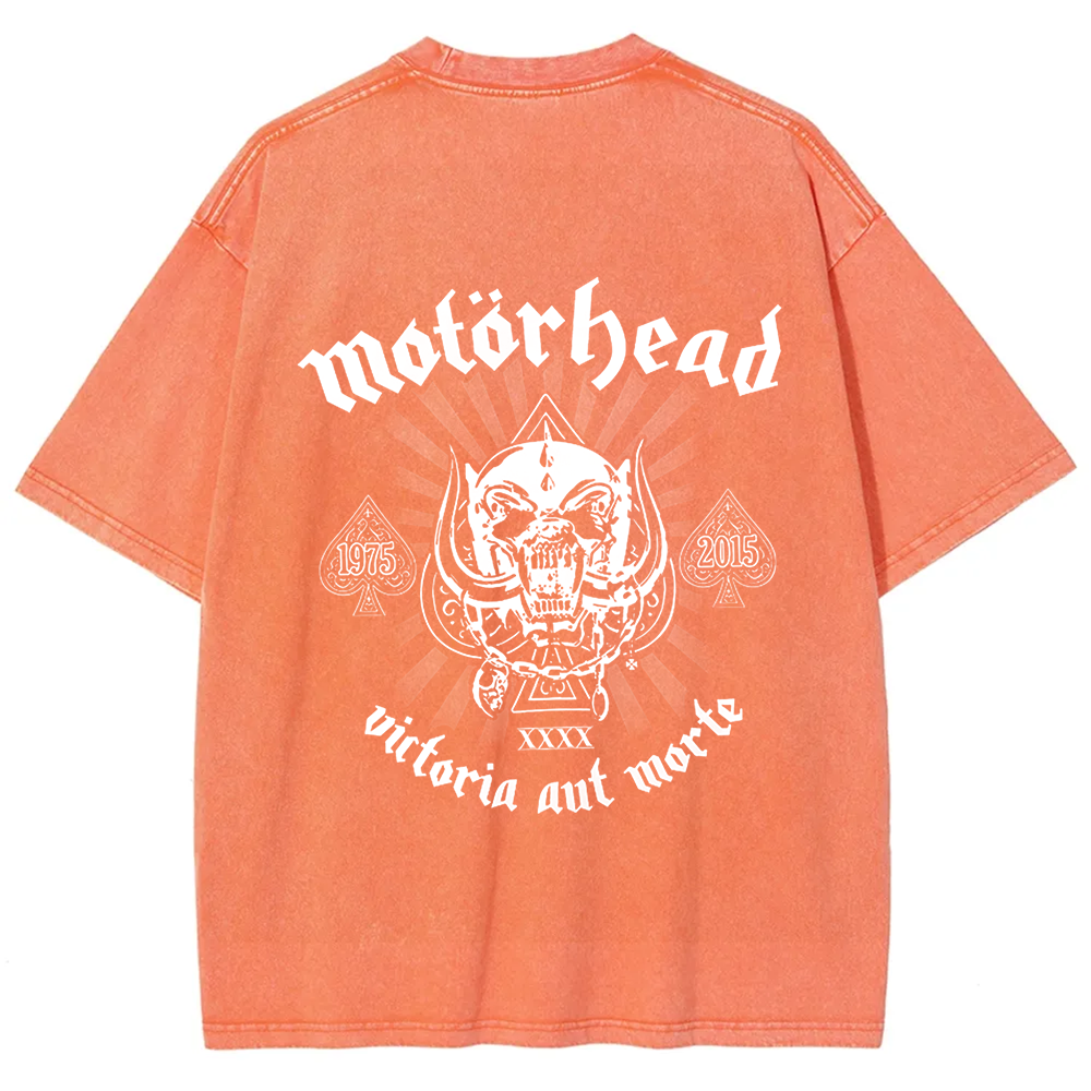 Unisex Vintage  Motörhead  Cotton Motorhead Heavy Metal Band t-Shirt