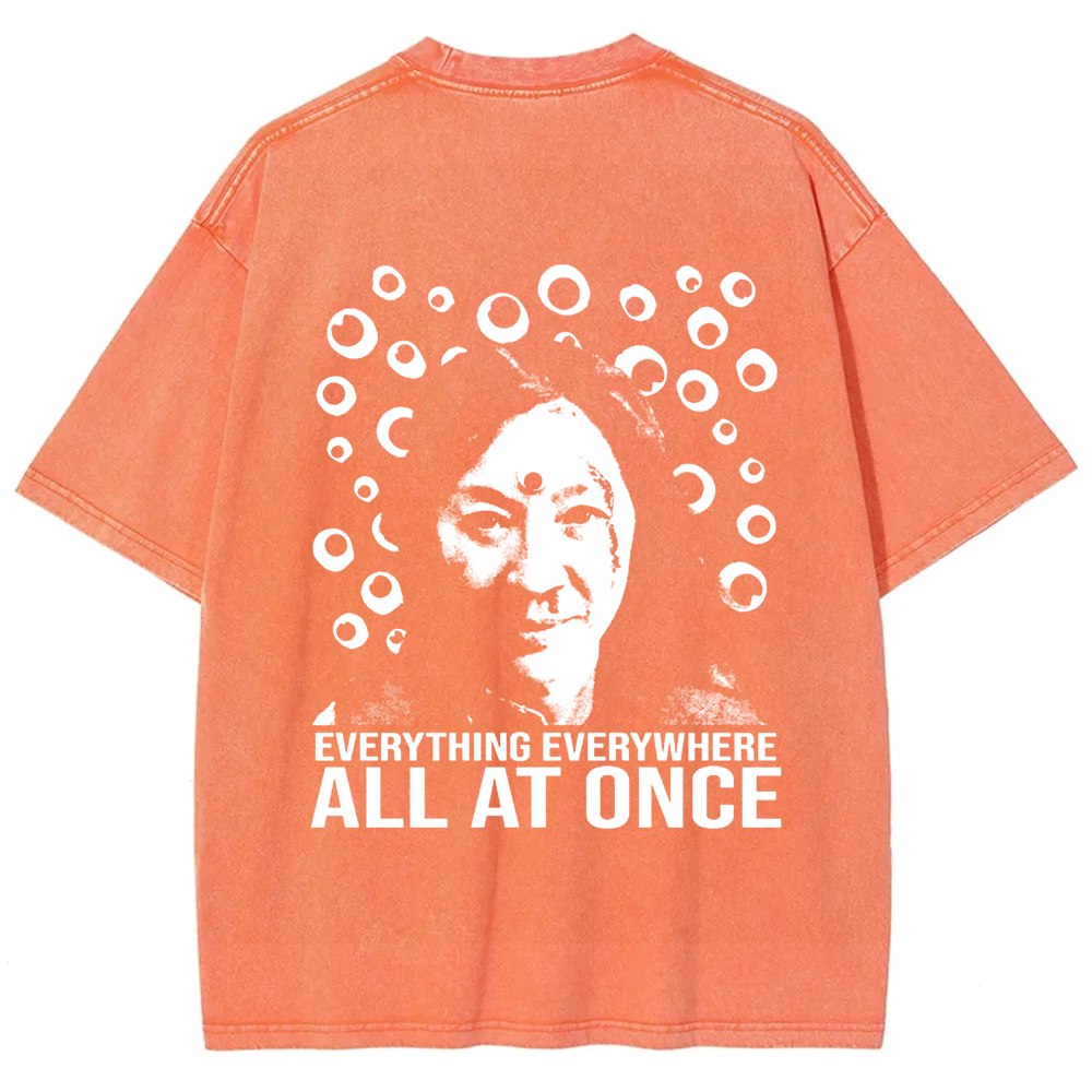 Unisex Vintage  Everything Everywhere All at Once Movie t-Shirt