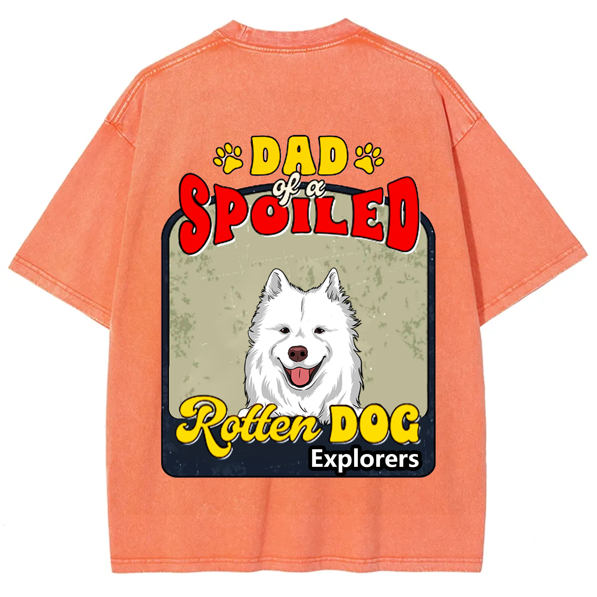 Spoiled Rotten Dog Named - Personalized Custom Unisex T-shirt