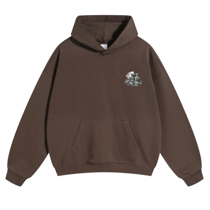Professional Gambler Unisex Solid Color Hoodie wearishow