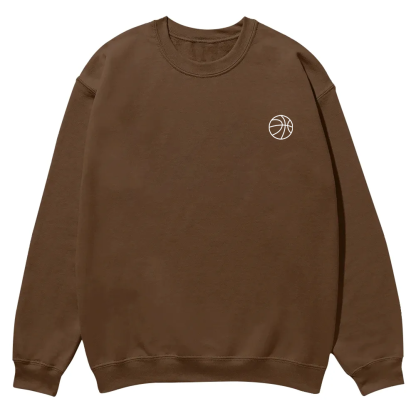 Basketball Player Casual Crewneck Sweatshirt wearishow