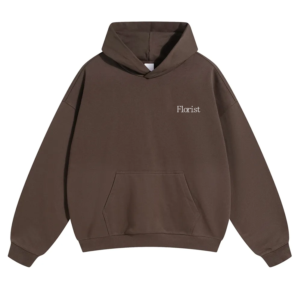 Florist Unisex Solid Color Hoodie wearishow
