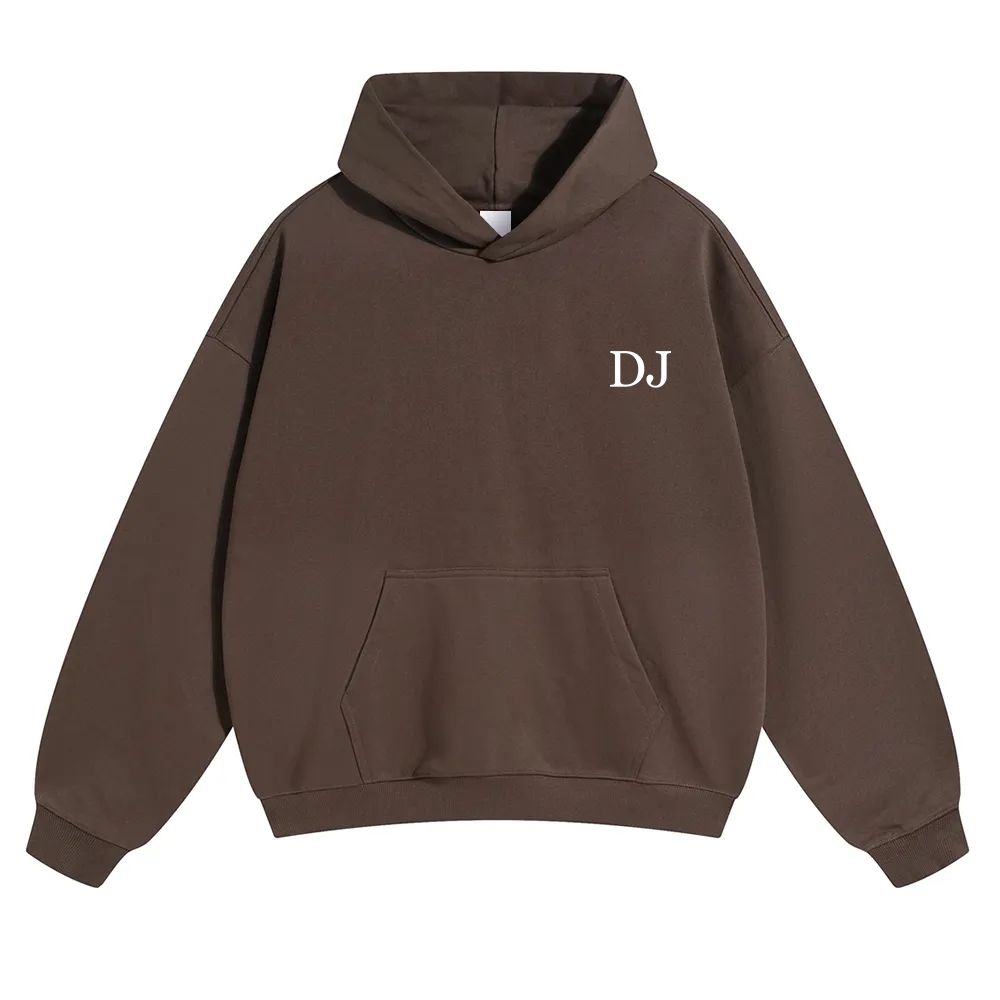 DJ Unisex Solid Color Hoodie wearishow