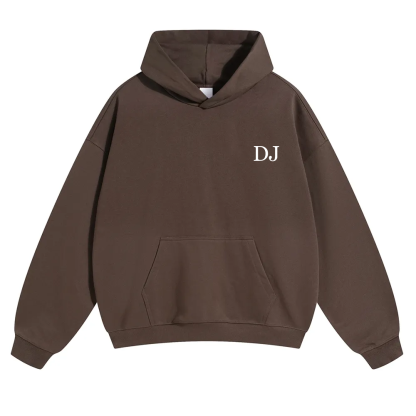 DJ Unisex Solid Color Hoodie wearishow