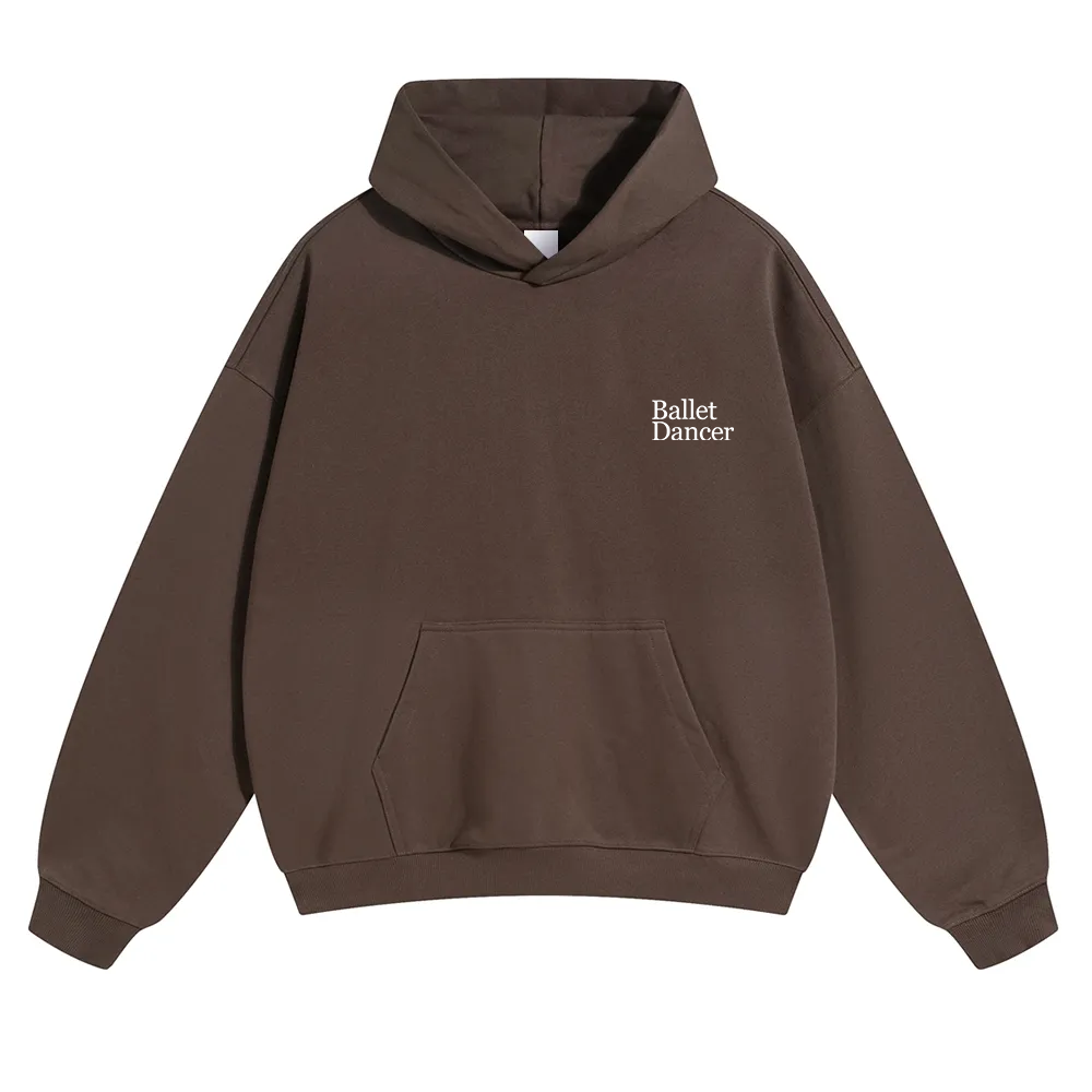 Ballet Dancer Unisex Solid Color Hoodie wearishow