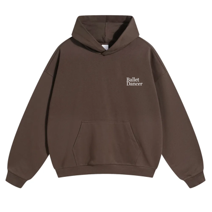 Ballet Dancer Unisex Solid Color Hoodie wearishow
