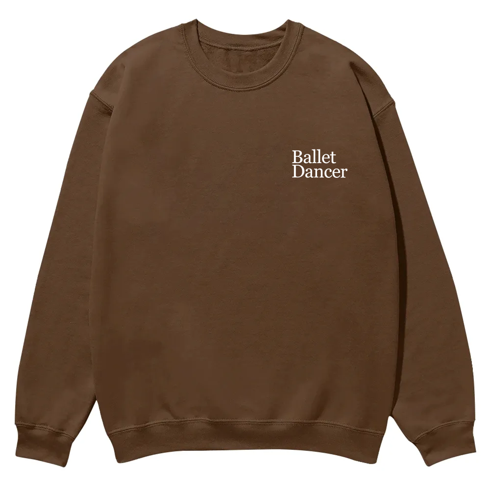 Ballet DancerCasual Crewneck Sweatshirt wearishow